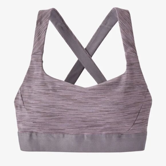 Patagonia Other - Patagonia, Switchback Sports Bra, SMOKEY VIOLET/SPACE DYE, L, Women's